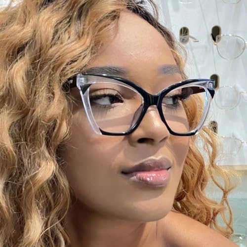 Lunettes œil de chat Champagne LVTFCO parfaites pour le travail sur écran - 2