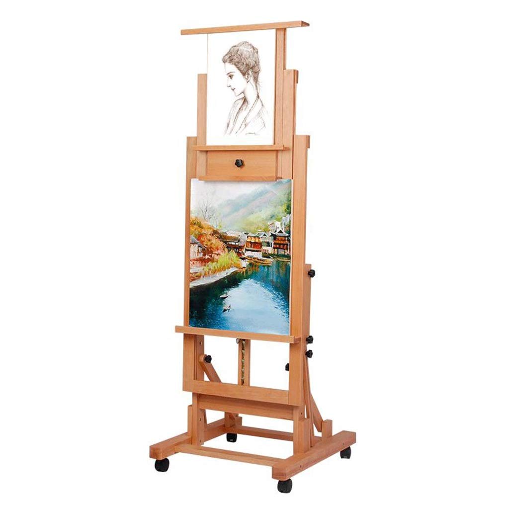 Amazon.co.jp: 木製絵画スタンド、大型ブナ材多機能職業スタジオ