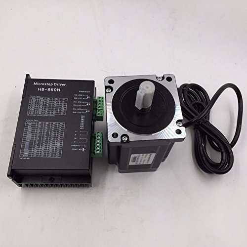 Moteur pas à pas NEMA 34 Gowe 8,5 Nm avec driver HB-860H biphasé 5.6A pour routeur CNC