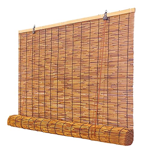 Dlmsdg Bamboo Blinds Reed Blinds, Roller Blinds,Filter Blinds, Lifting Devices, Decorative Curtains For Outdoor/Terrace/Door/Window, Customizable (Size: 55X120Cm/22X48In) #TOP2