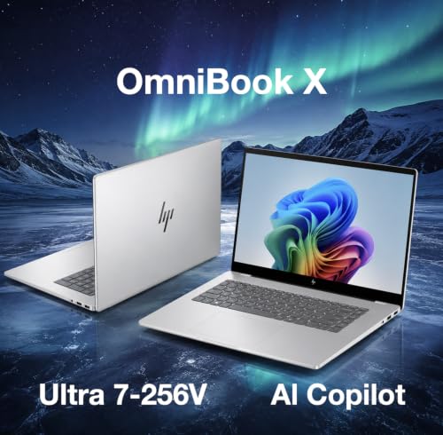 Image of HP OmniBook X Copilot + Laptop 17.3 inch 60Hz Touchscreen IPS FHD Display