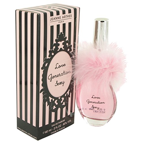 Jeanne Arthes Love Generation Sexy 60ml Mujeres - Eau de parfum (Mujeres, 60 ml, Envase no recargable, Limón, Mandarin, Mandarin, Lemon sorbet, Jazmín, Pachuli)