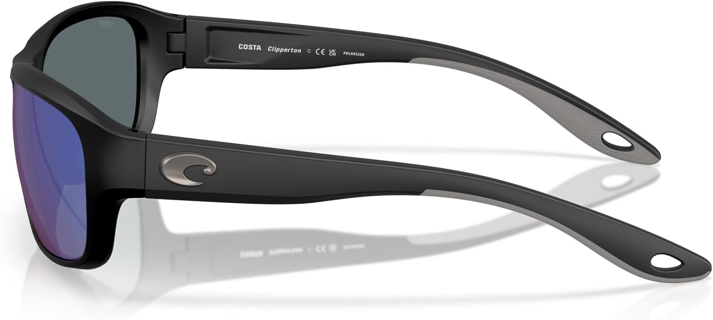 Costa Del Mar Unisex Clipperton Rectangular Sunglasses