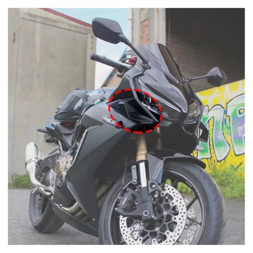 Ailes latérales couvercle de protection CBR650R finition rouge premium