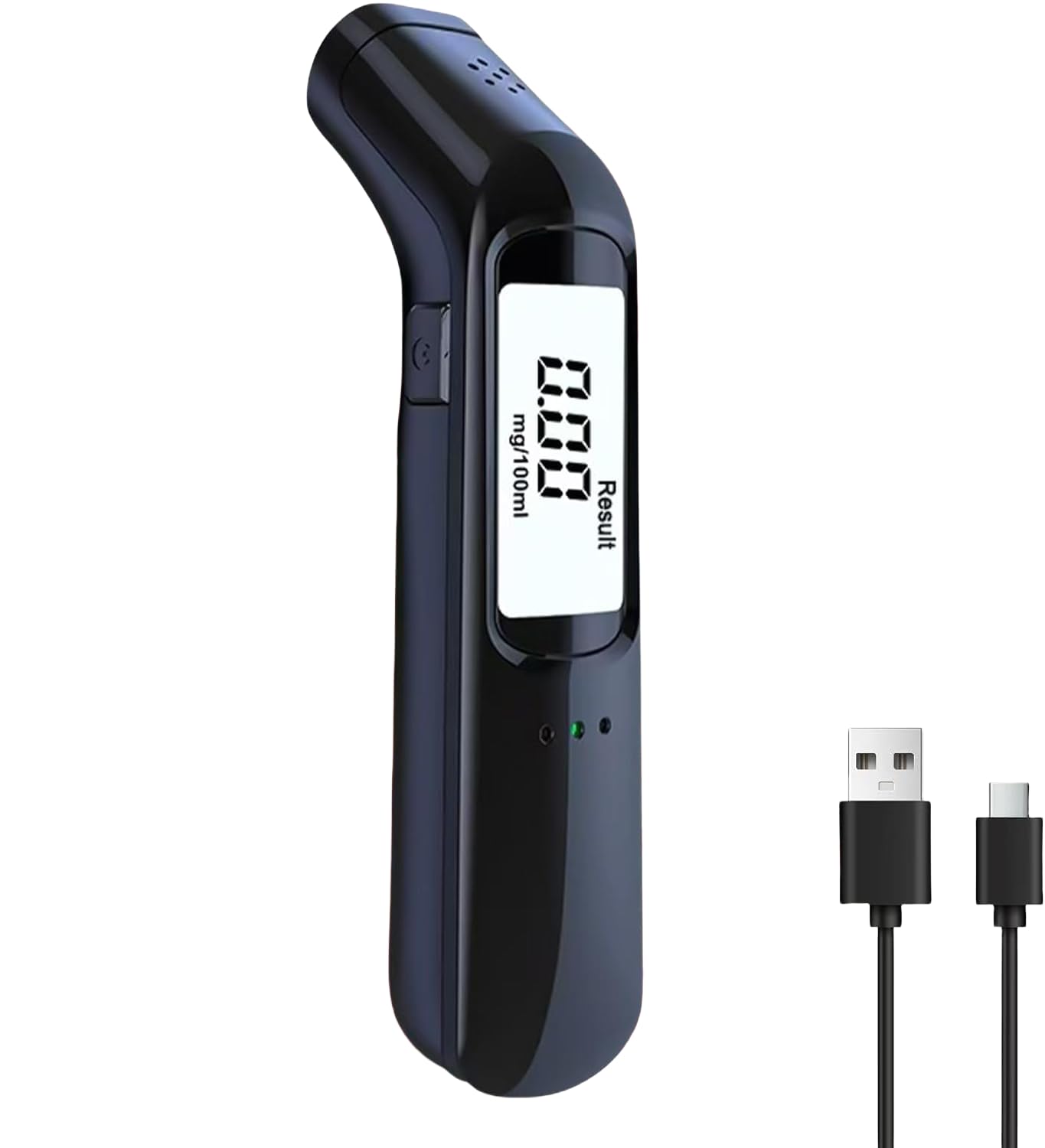 Éthylotest électronique Rechargeable USB - Alcoomètre Numérique Portable, Détection Rapide - 9