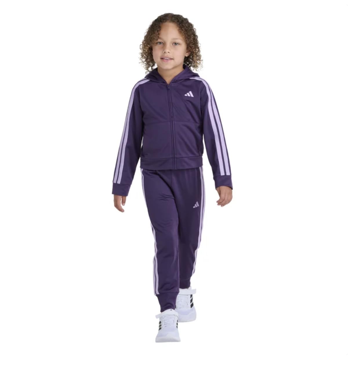 adidas Youth Kids' 2 Piece Tracksuit Outfit Set, Jacket and Jogger