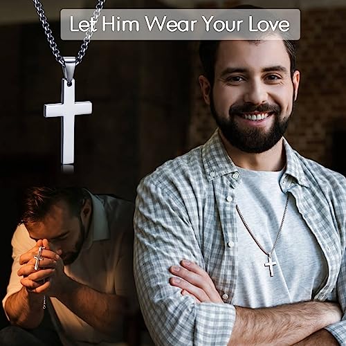 Vnox Gifts For Dad From Daughter Son - To My Dad Necklace For Dad Daddy Papa Fathers Day Birthday Present Gift For Step Dad From Daughter Son Kids #TOP1