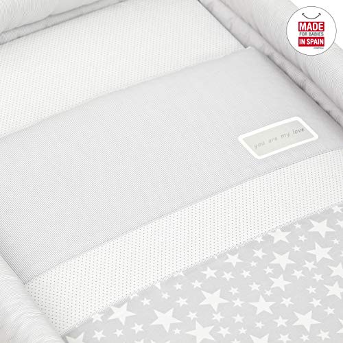 Cambrass 35086 Une Culla a X, Legno, Gray