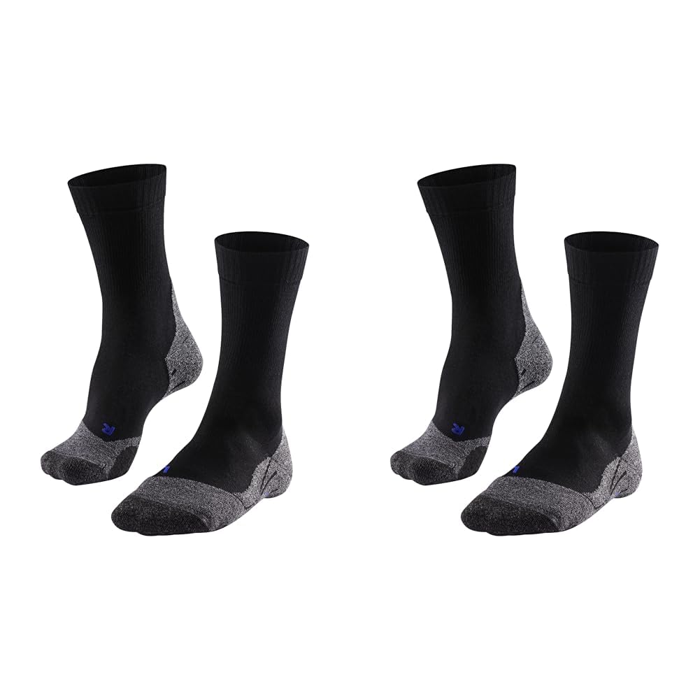 FALKE Herren Wandersocken TK2 Explore Cool M SO Lyocell Funktionsmaterial antiblasen dick 1 Paar & Damen Wandersocken TK2 Explore Cool W SO Funktionsgarn antiblasen dick 1 Paar