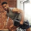 CAP Barbell 55 lb Pair of Adjustable Dumbbells with Full Rotation Copper Handle #5
