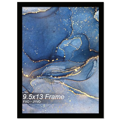 Fxojyvo 9.5x13 Picture Frame for Photo Poster Horizontally/Vertically