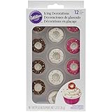 Wilton 12 Count Donut Icing Decorations, Assorted