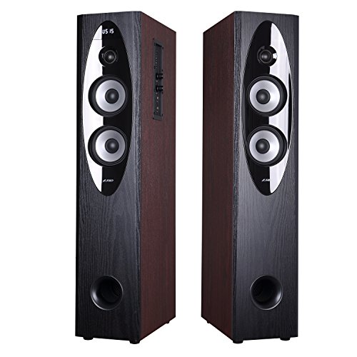 F&D T60x Tower Speaker with Bluetooth (Brown)