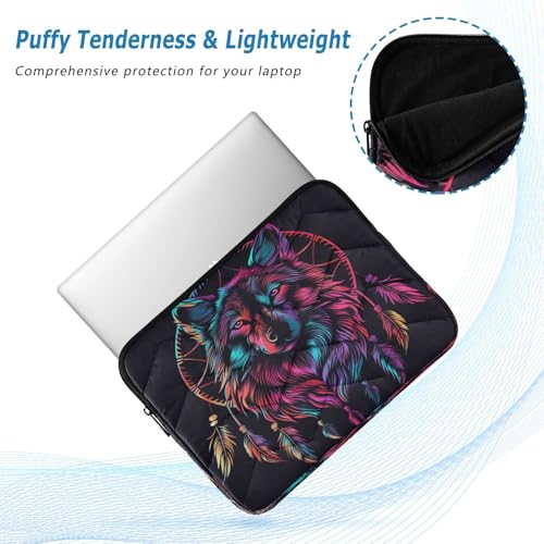 Funda portátil ALAZA Dreamcatcher Wolf 13-14 pulg miniatura 5
