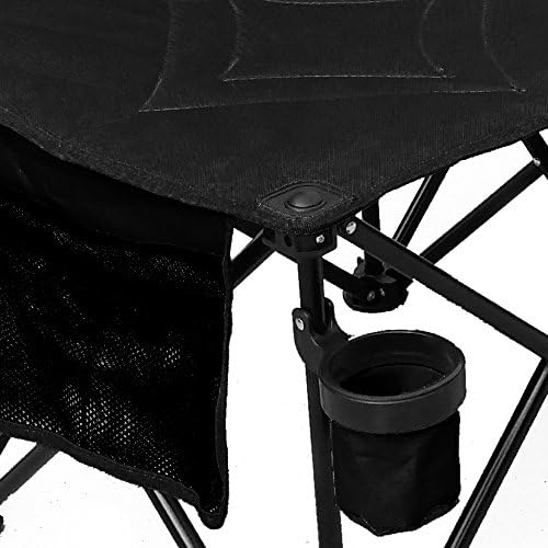 Miniatura 4 de GoTEAM! Pro - Banco plegable portátil para equipo de 6 asientos con portavasos, bancos de fútbol para equipo, bolsa de transporte incluida, sillas