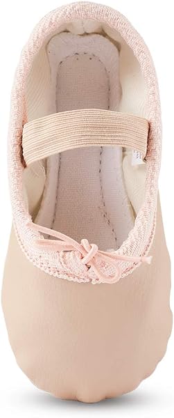 Classical Leather Ballet Shoes Ballet Shoes Gymnastics Dance Slippers for Girls and Women - 5