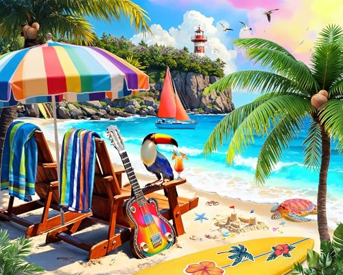 Rompecabezas Tropical Paradise de 14 Años miniatura 1