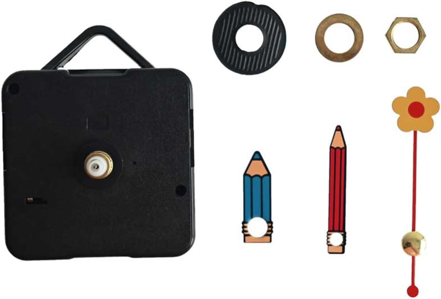 UltraSilent Quartz Wall Clock Mechanisms Movement Replacement Set