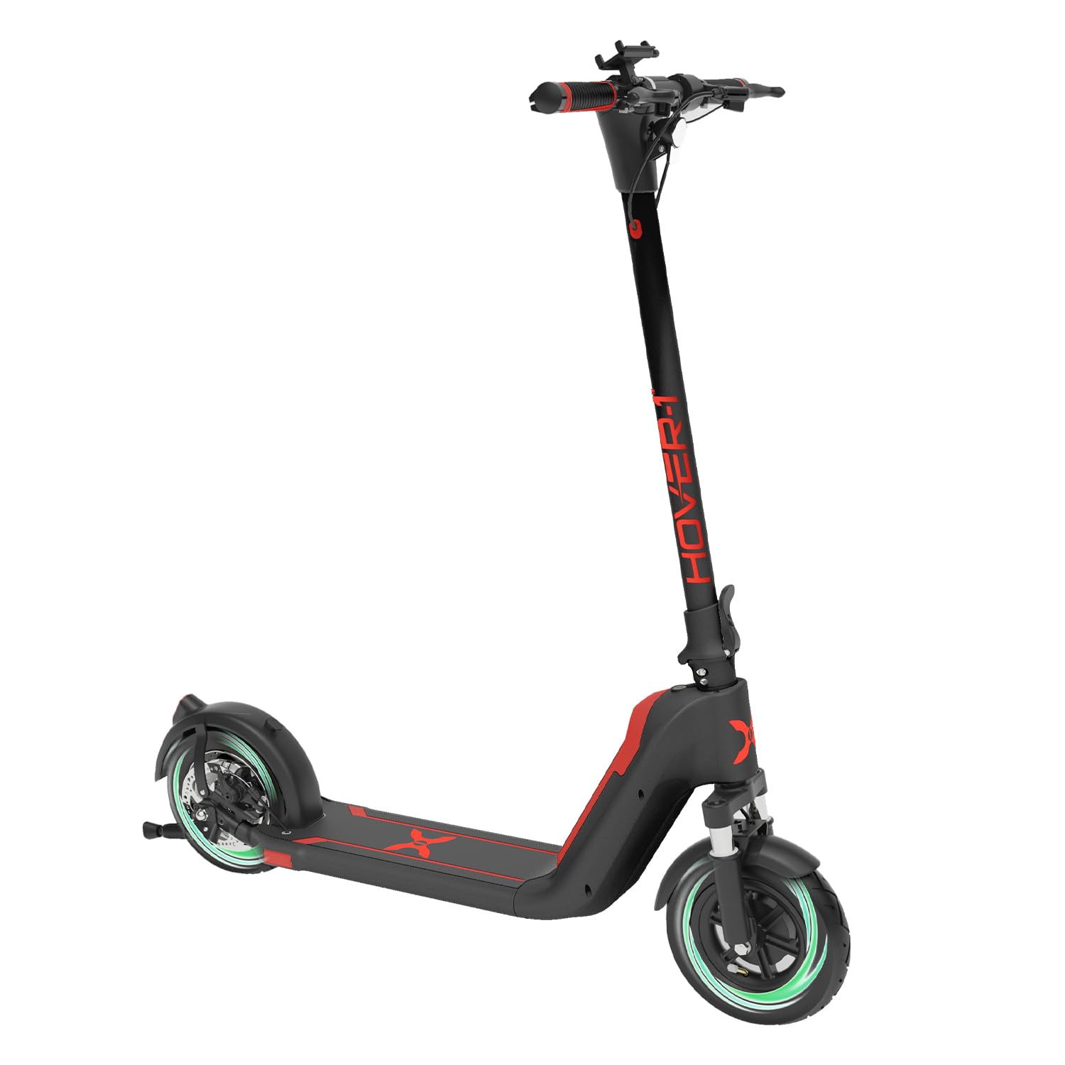 Hover-1 Helios Electric Folding Scooter 18 MPH Top Speed 24 Mile Range 500 Watts Max Power 10 Pneumatic