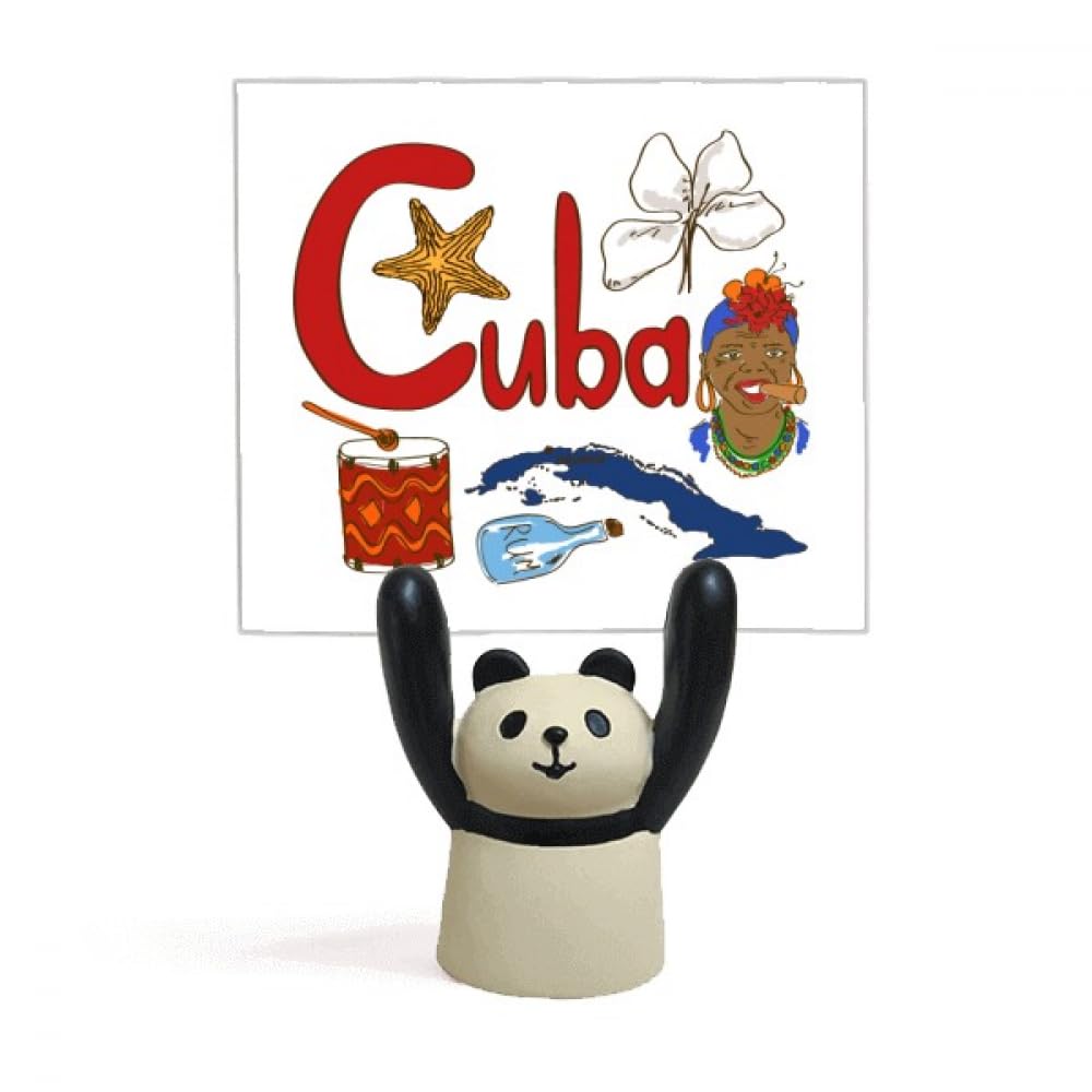 Support pour mémo en forme de panda cartoon pour décorer votre bureau - 4