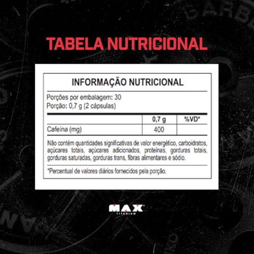 Max Titanium Fire Black (60 Caps)