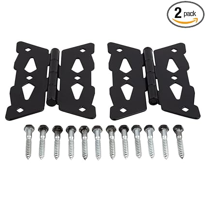 National Hardware N109-218 Gate Kits, Black