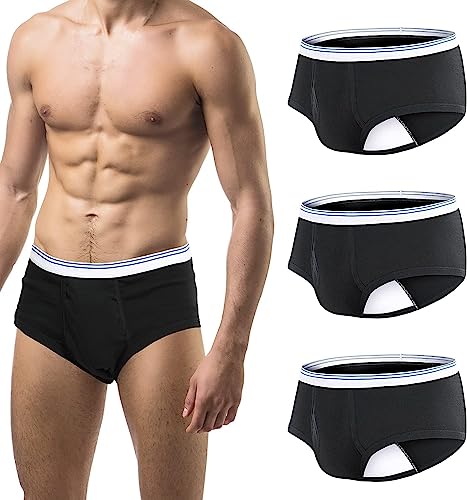 Carer Mens Incontinence Underwear Washable 3 Pack...