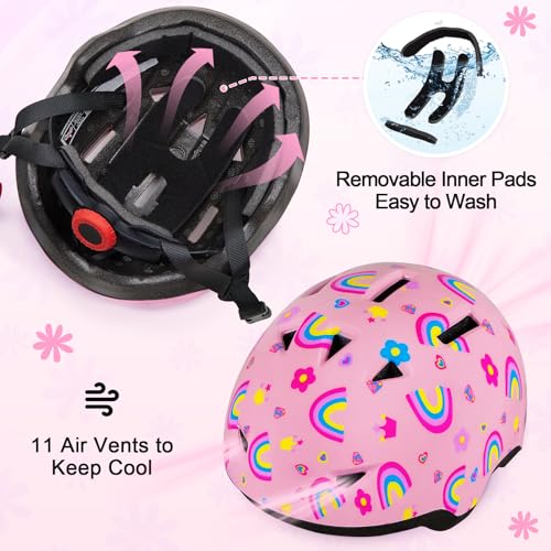 Image of Toddler Bike Helmet, Kids Helmets Baby Infant Bike Helmet for Kids Toddlers Boys Girls Age 1-3 /2-4 /3-5 /5-8 for Biking Scootering Skateboarding