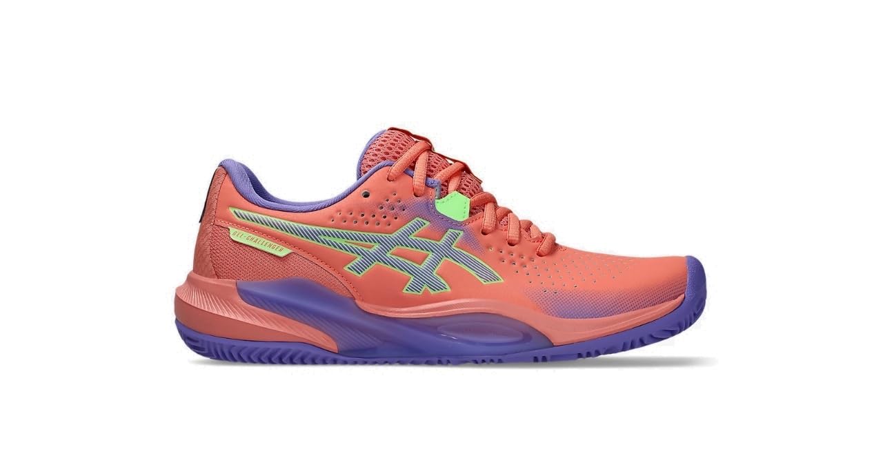 ASICS Womens Gel-Challenger 15 Padel Sneaker, Guava Amethyst, 4.5 UK