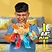 Heroes of Goo Jit Zu Goo-Tron Supreme Combines The Power of Blazagon, Pantaro & Thrash in 1 Ultimate Hero, with 3 Different Goo Fillings, 35+ Phrases & Lights, Face Swap & Triple Attack Feature