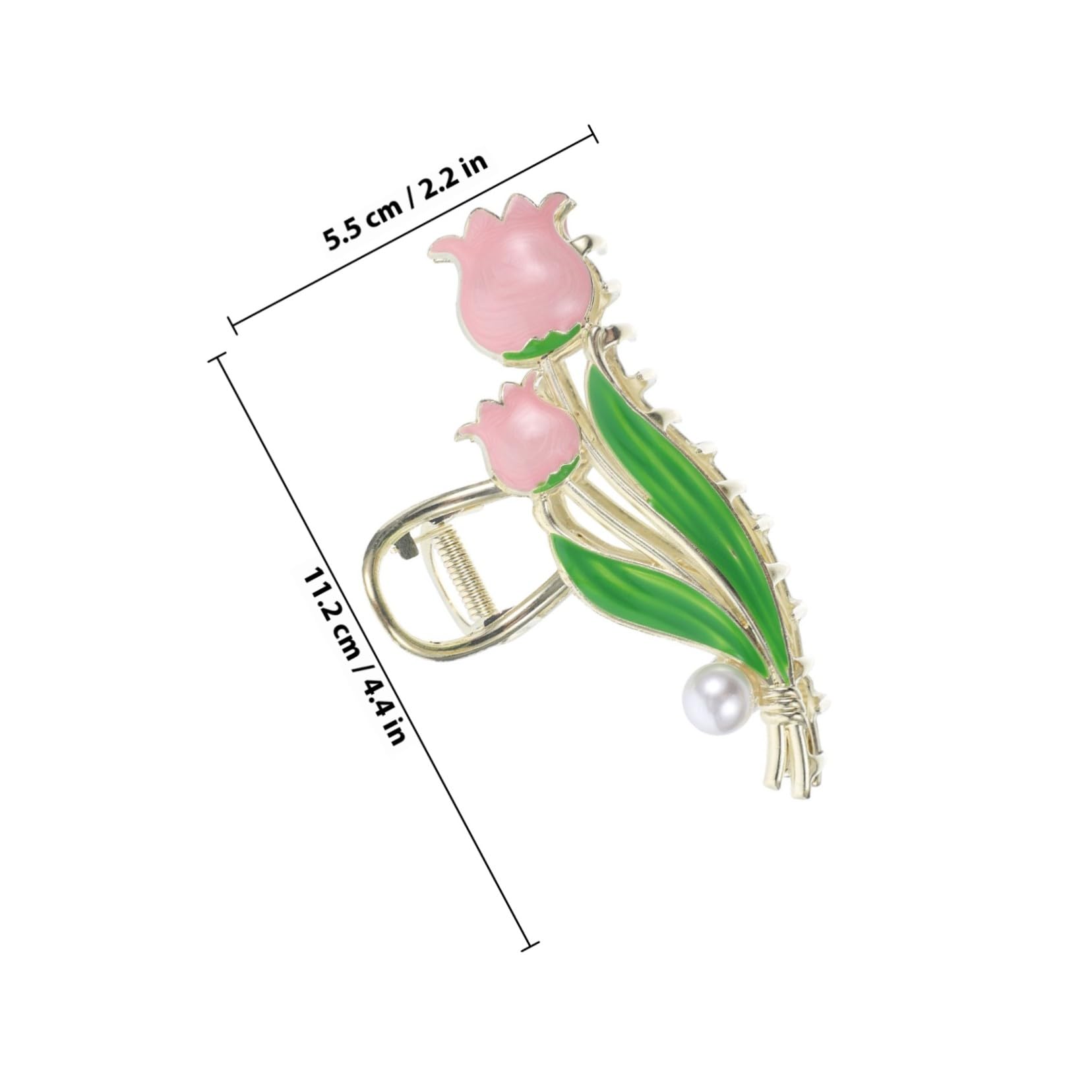 6 Stck Metall Haarklammern Große Haarklammern für Frauen Claw Clip Rutschfest Komfortabel für Party Alltag und Hochzeit