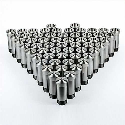 57 Pc 5C Collet Set Fractional 1/8" to 1" High Precision Lathe 57 Piece