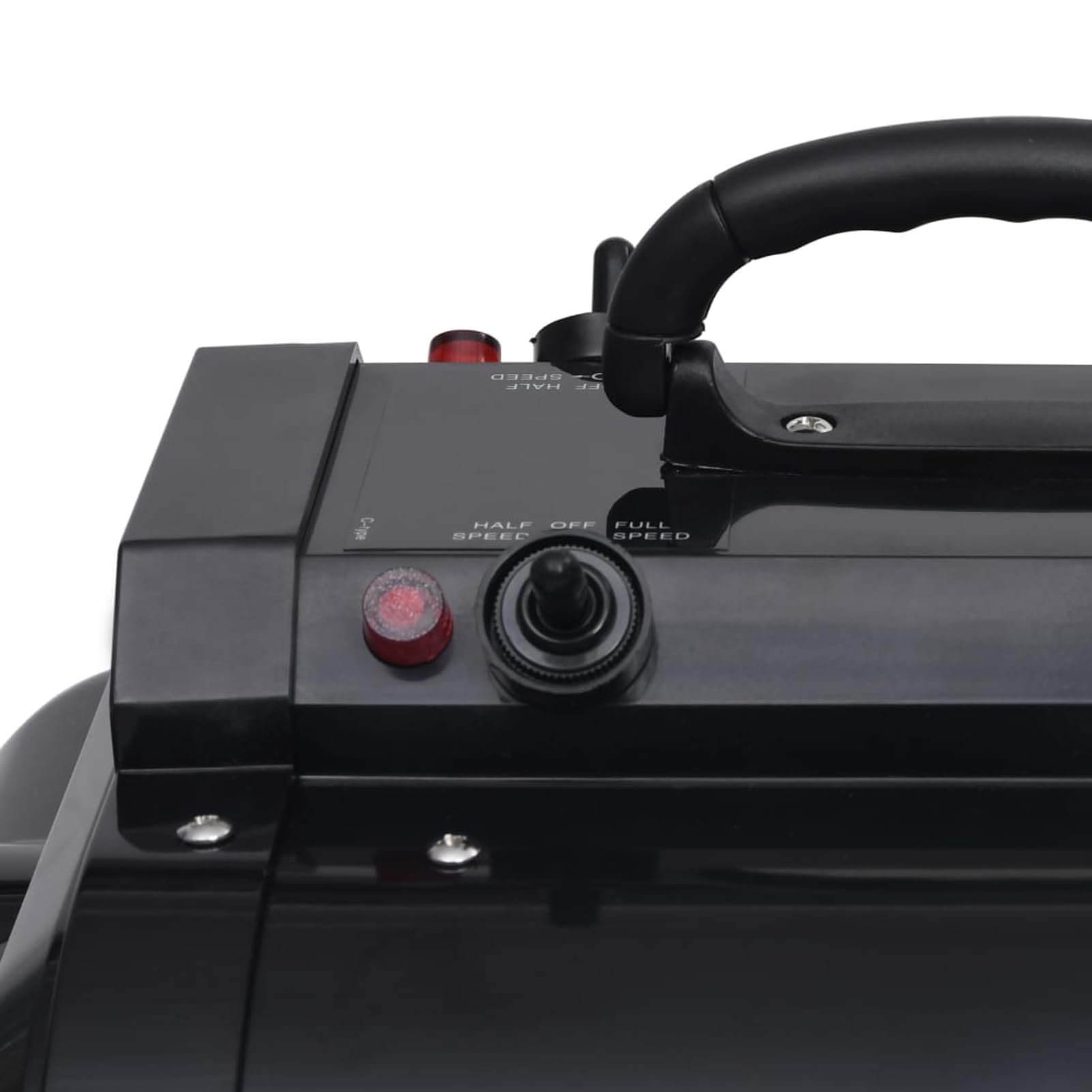 Fasba Secador de Mascotas Profesional con Doble Motor y Tecnología de Bajo Ruido, 2400W, 2 Velocidades, Negro Modelo FCLRZJ-170936ES