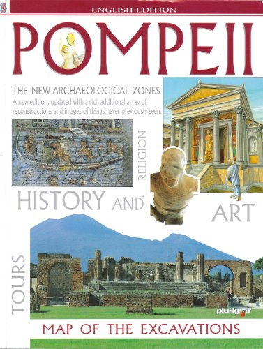 Pompeii: Map of the Excavations [Italian] 8875510466 Book Cover