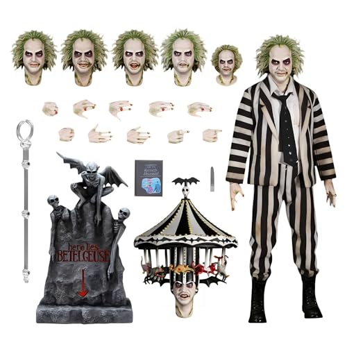 Mezco Toyz One:12 Collective Beetle Juice (1988) Beetle Juice Deluxe Edition 1/12 Scale Collectible Figure