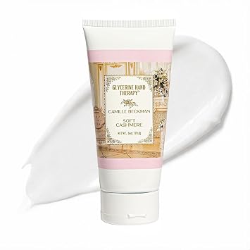 Camille Beckman Glycerine Hand Therapy Cream, Soft Cashmere, 6 oz