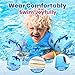 HeySplash Swim Vest for Kids, Toddler Pool Floaties Fit 31-66 Lbs, Children Swimming Vest with Adjustable Strap, Swim Jacket Water Wing Arm Float, Puddle Beach Boat Jumper Boy Girl Age 2-7,Blue Shark