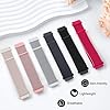 Yoohoo 18mm Watch Straps Nylon Bracelet Compatible with Venu 2S/Venu 3S/Vivoactive 4S/Vivomove 3S/Forerunner 255s/255s Music/265s, Quick Release Replacement Sport Loop Watch Strap for Men and Wome #4