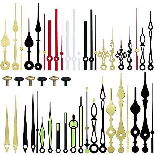 Deewish 16 Set Aluminum Sweeping Silent Clock Hands cover