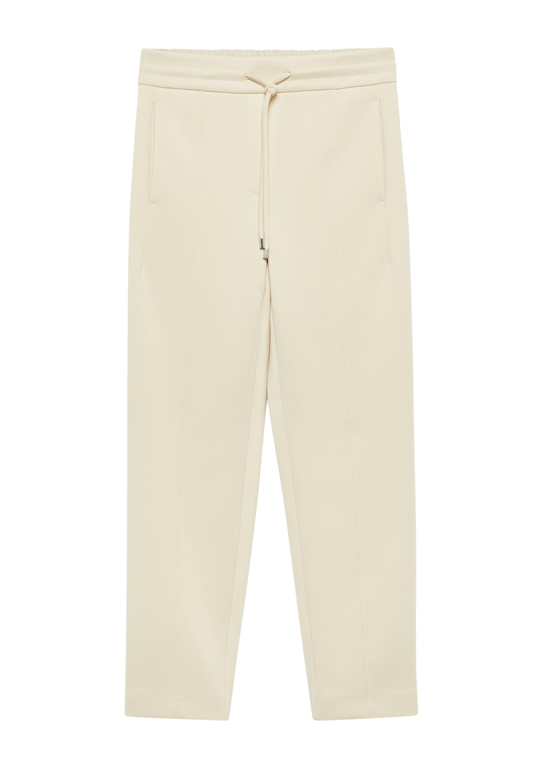 Comma Damen Hose Scuba-Jogpants mit Teilungsnähten