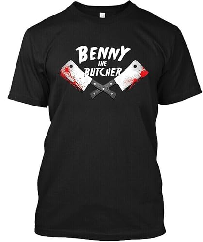 Photo de NWT Popular Benny The Butcher American Rapper Hip Hop Music Logo T-Shirt Black L