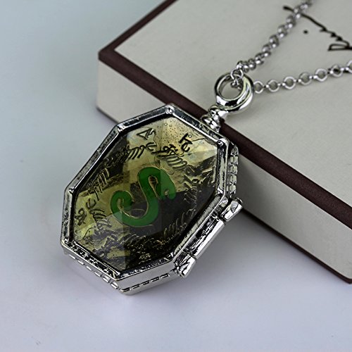 Magical Jewelry Gift Co. Snake Locket Chain Necklace - Metal (2.2 Oz) #TOP2