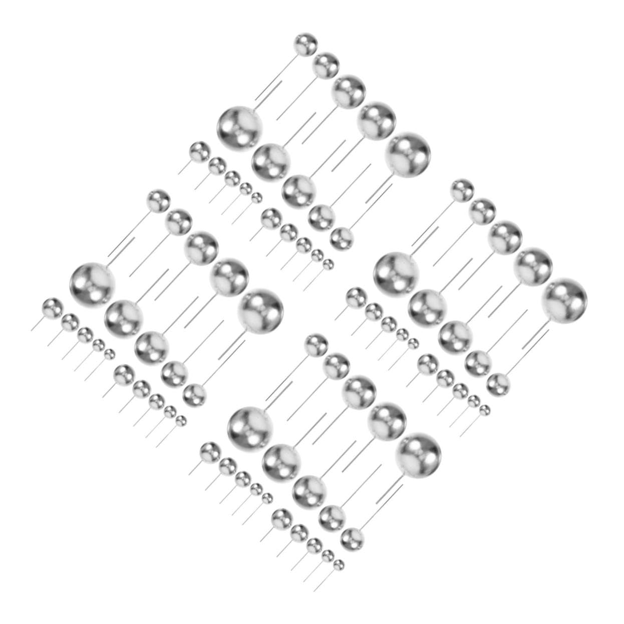 Alipis 4 Set Decorazioni per Torte con Palline per Feste E Compleanni Topper Regolabili per Cupcake Torte E Dolci Eleganti E Colorati per Ogni Occasione 108 Pezzi*4