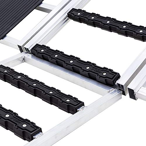 Black Ice 60" X 54" Snowmobile Ramp With Center Extension And Stud Protectors #TOP1