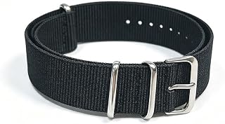 Soft Lightweight 22mm Nylon Watch Band