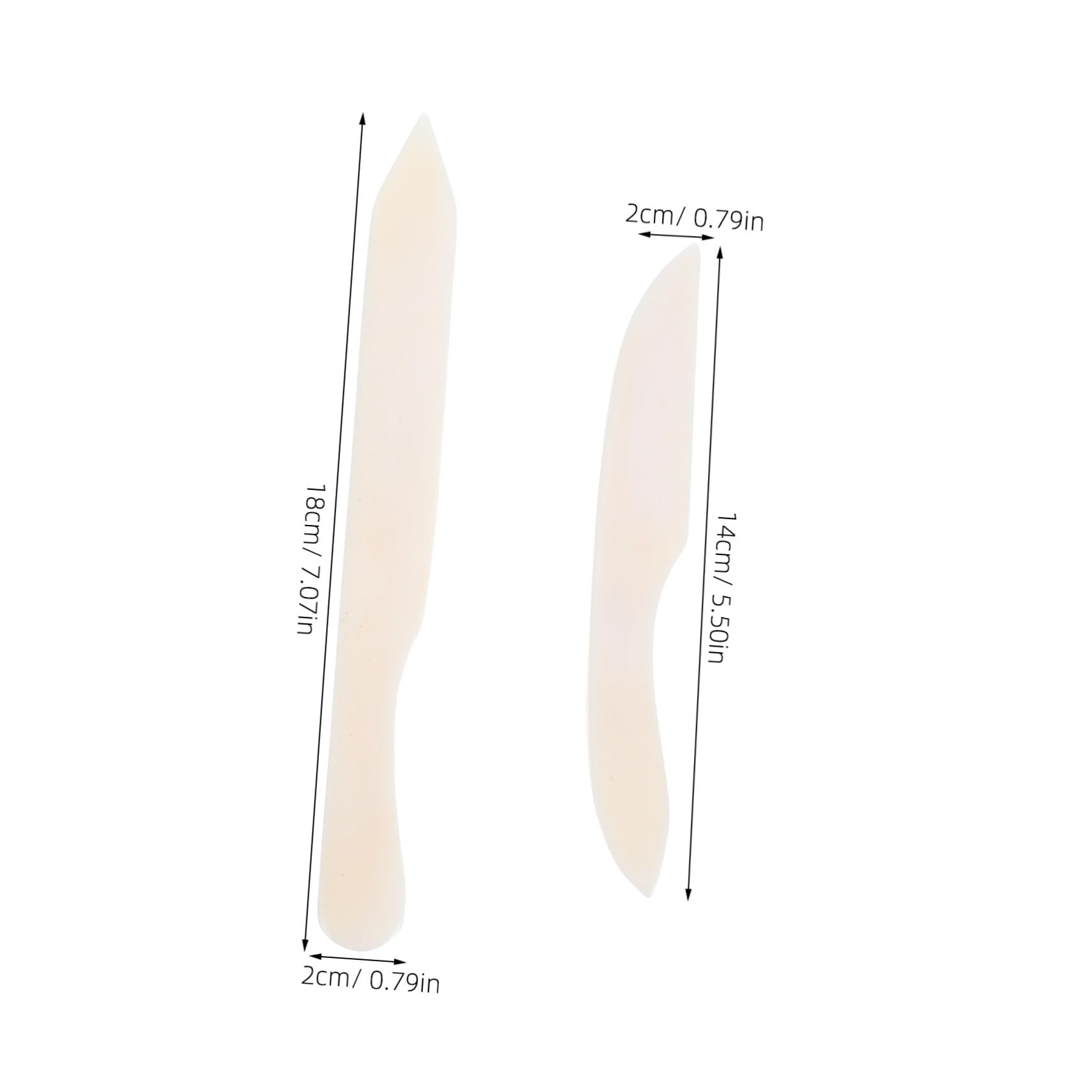 Plegadora de Hueso Blanco Función de Corte y Plegado 2 Piezas para Manualidades y Scrapbooking Adecuado para Oficina y Creación de Tarjetas