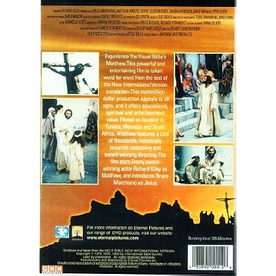 Gospel of Matthew The Visual Bible in English, Spanish and Portuguese
