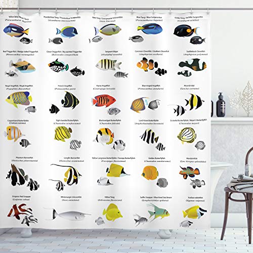 Ambesonne Ocean Shower Curtain