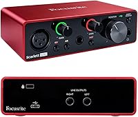 Vista 6 de Audio-Technica - Micrófono podcast dinámico hipercardioide AT2040 (en 2040) y Focusrite Scarlett Solo interfaz de audio USB de 3ª