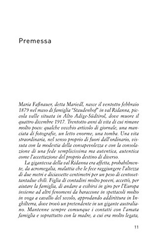La Gigantessa. Frammenti Di Una Vita Straordinaria - 4
